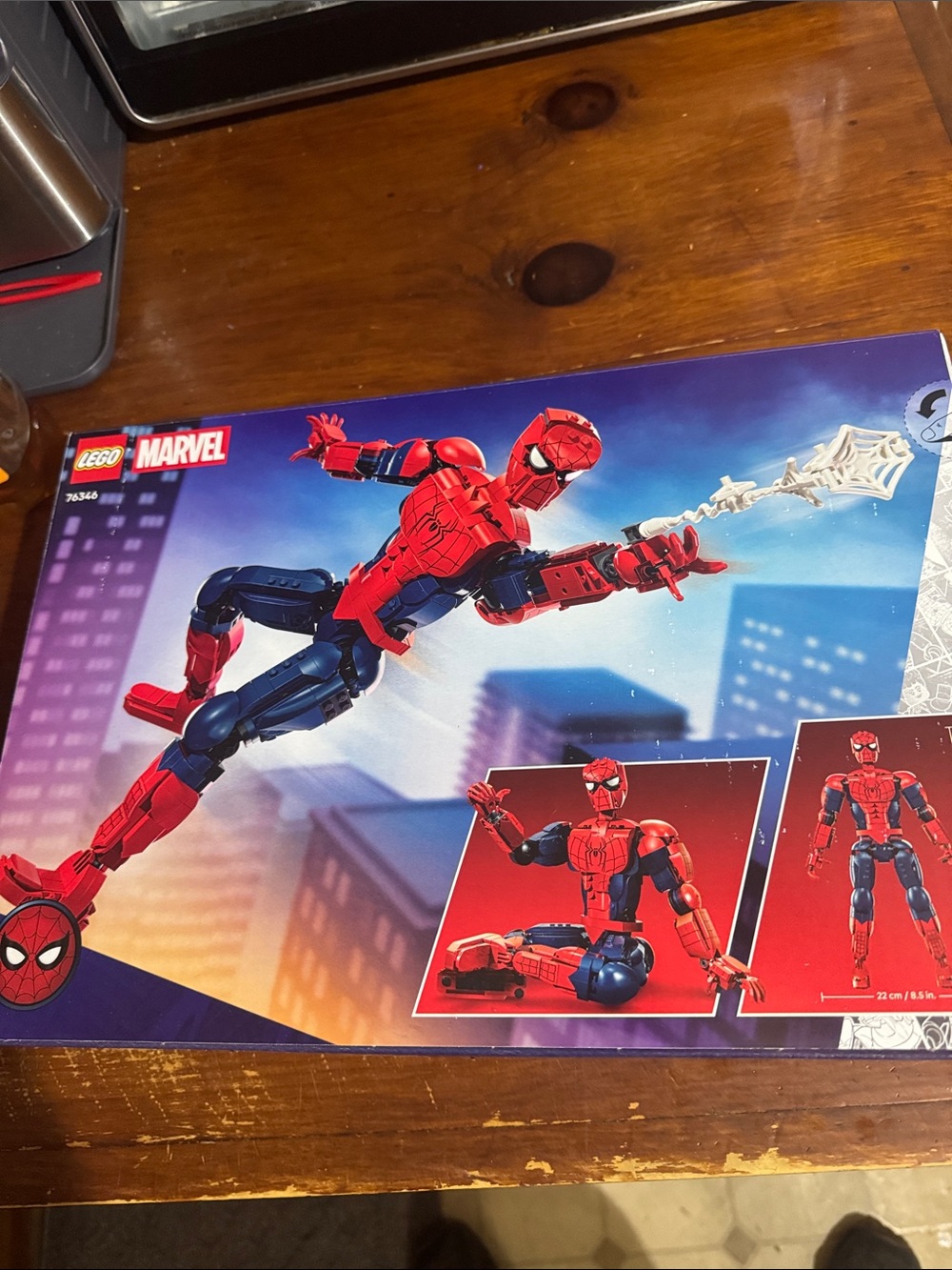 Marvel Spider-Man Buildable Figure - Red, Blue